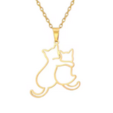 Collar De Acero Inoxidable De Gatos - Moxy Pet Box