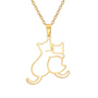 Collar De Acero Inoxidable De Gatos - Moxy Pet Box