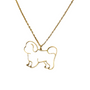 Collar De Acero Inoxidable De Maltés - Moxy Pet Box