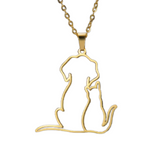 Collar De Acero Inoxidable De Perro y Gato - Moxy Pet Box