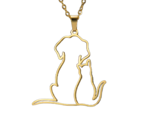 Collar De Acero Inoxidable De Perro y Gato - Moxy Pet Box