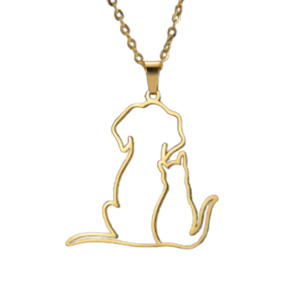 Collar De Acero Inoxidable De Perro y Gato - Moxy Pet Box