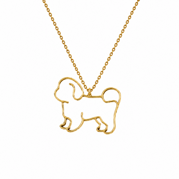 Collar De Acero Inoxidable De Poodle/Caniche