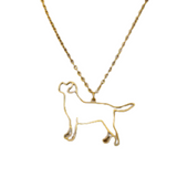 Collar De Acero Inoxidable De Vizsla- Moxy Pet Box