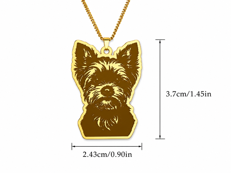 Collar De Acero Inoxidable De Yorkshire