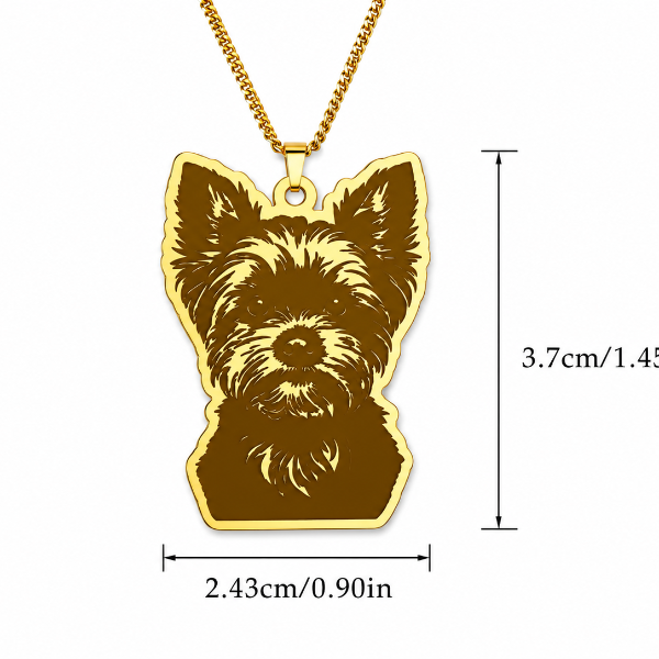 Collar De Acero Inoxidable De Yorkshire