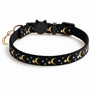 Collar Negro De Gato Con Colgante Para Perro Y Gato