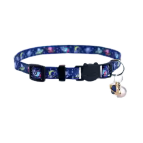 Collar Saturno Ajustable Para Gatos y Cachorros - Moxy Pet Box