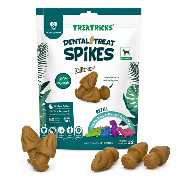 Dental Treat Spikes Snack Recarga Sabor Pollo