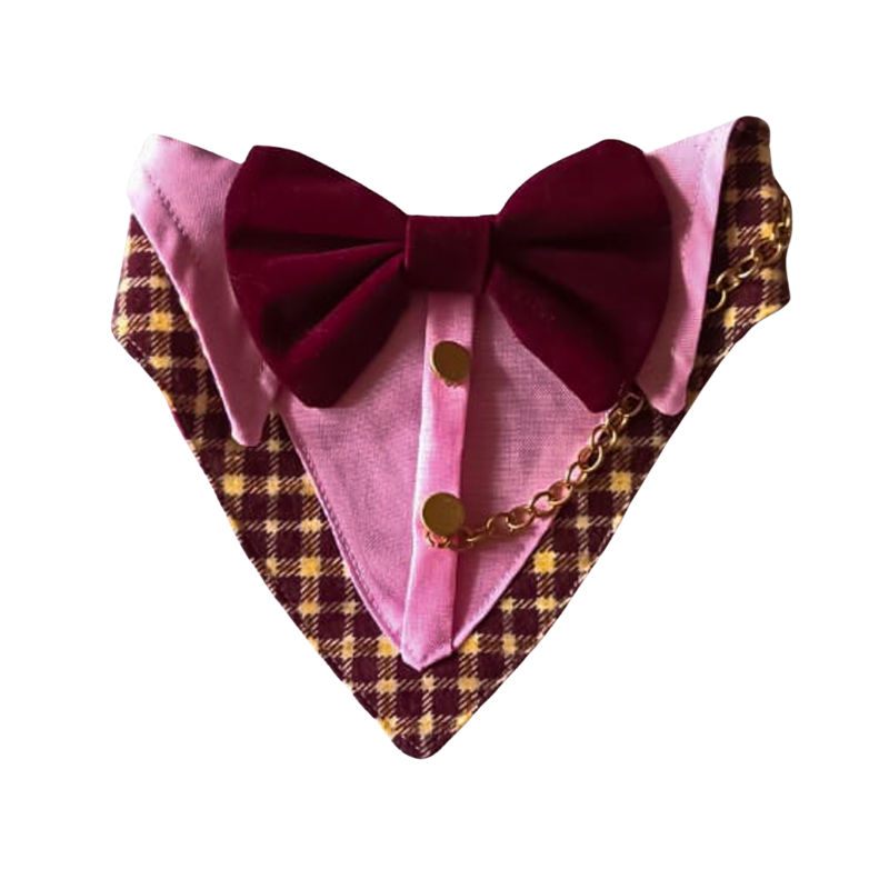 Bandana De Etiqueta - Gala Para Perros Y Gatos