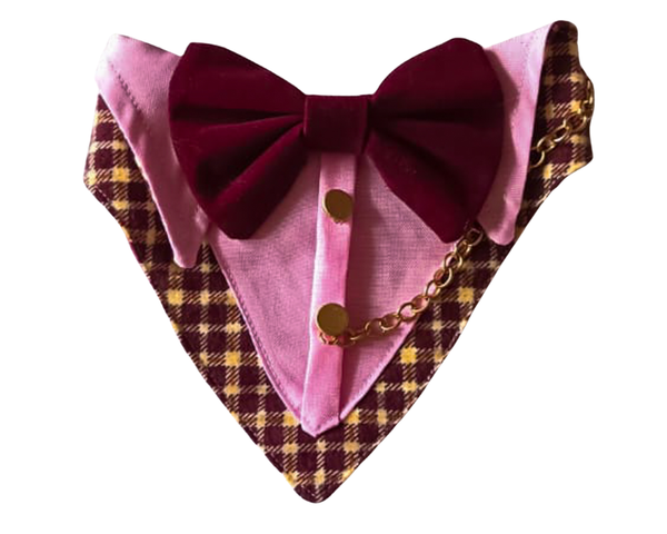 Bandana De Etiqueta - Gala Para Perros Y Gatos