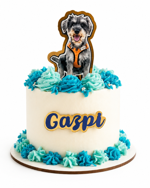 Torta De Cumpleaños Clásica Para Mascotas