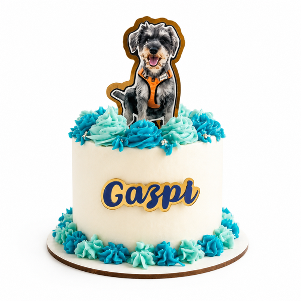 Torta De Cumpleaños Clásica Para Mascotas