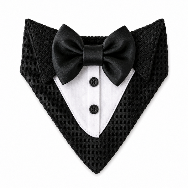 Bandana Esmoquin Para Gatos Accesorio Formal de Gala