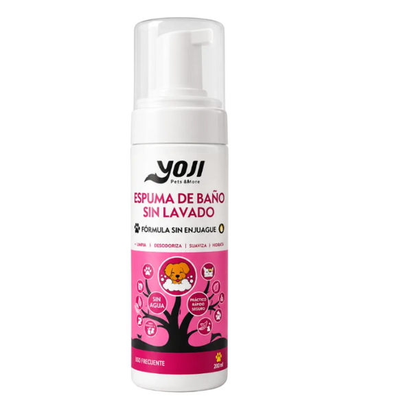 Espuma de Baño Sin Lavado Yoji