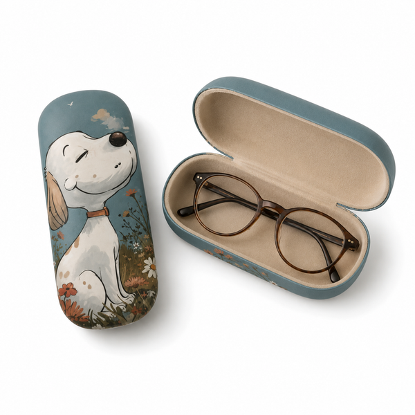 Estuche Lentes Diseño Perro