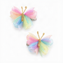 Ganchito Mariposa Multicolor Pastel Para Mascota