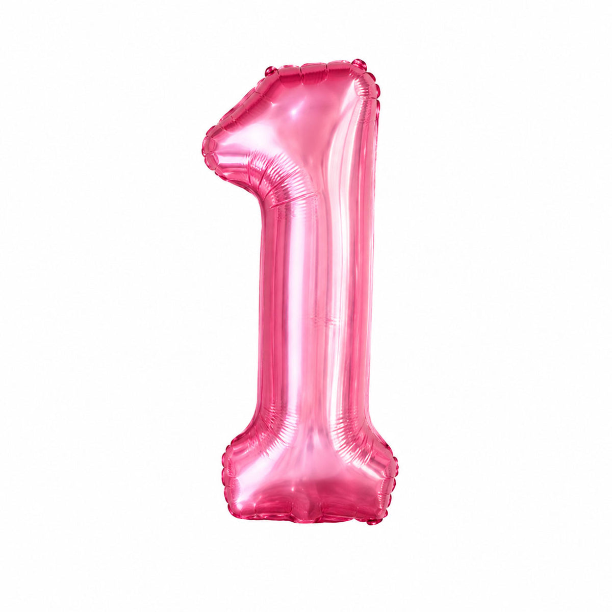 Globos De Números De Gelatina Rosado Para Cumpleaños