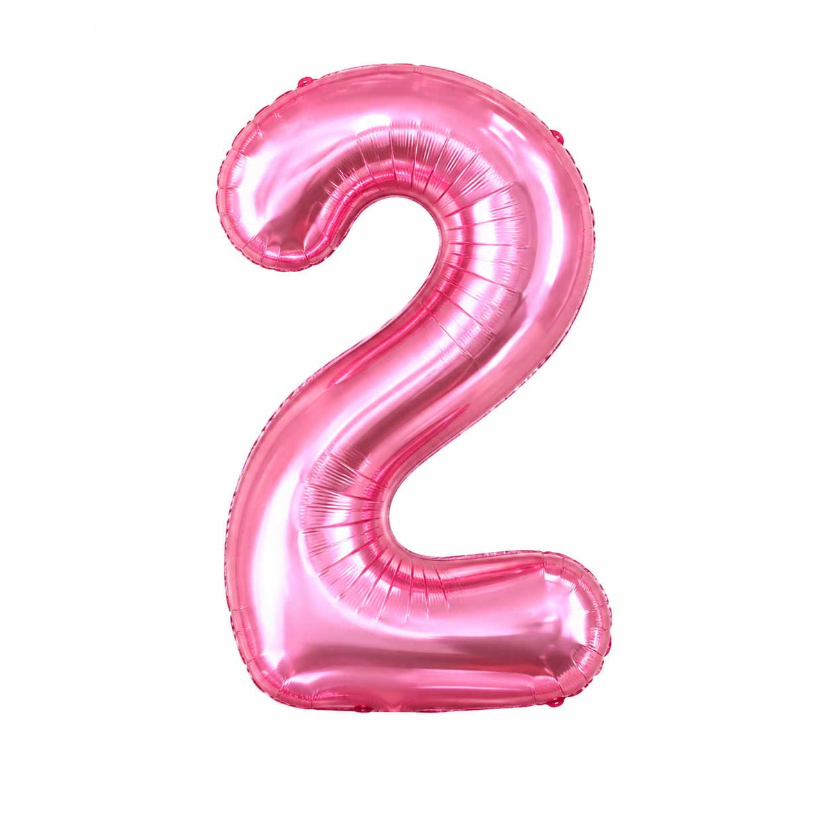 Globos De Números De Gelatina Rosado Para Cumpleaños