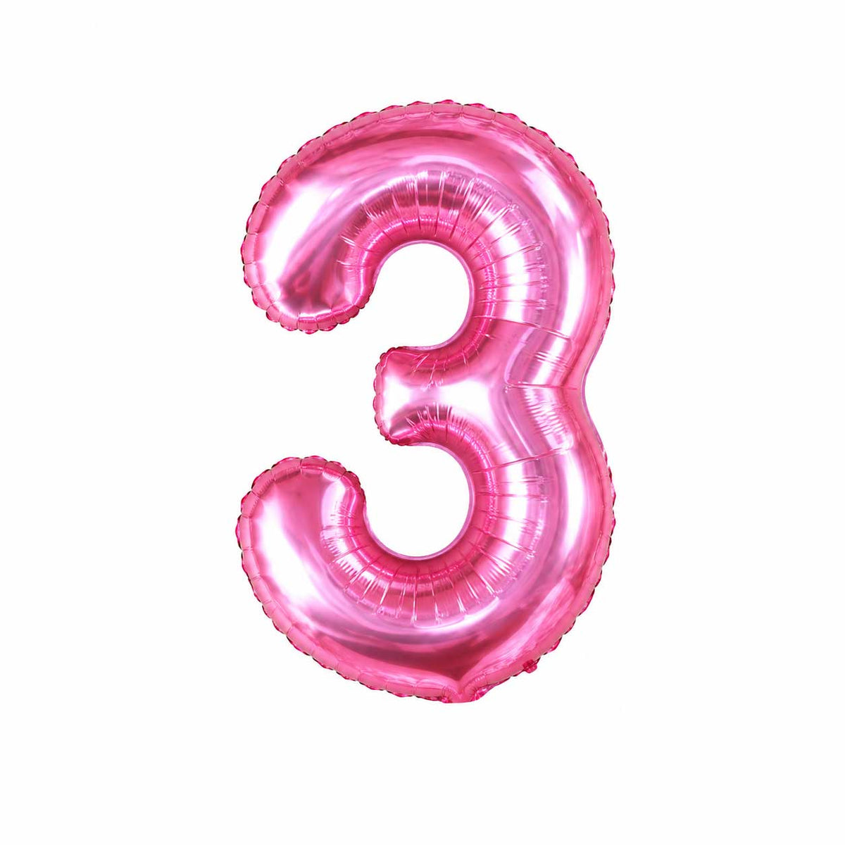 Globos De Números De Gelatina Rosado Para Cumpleaños