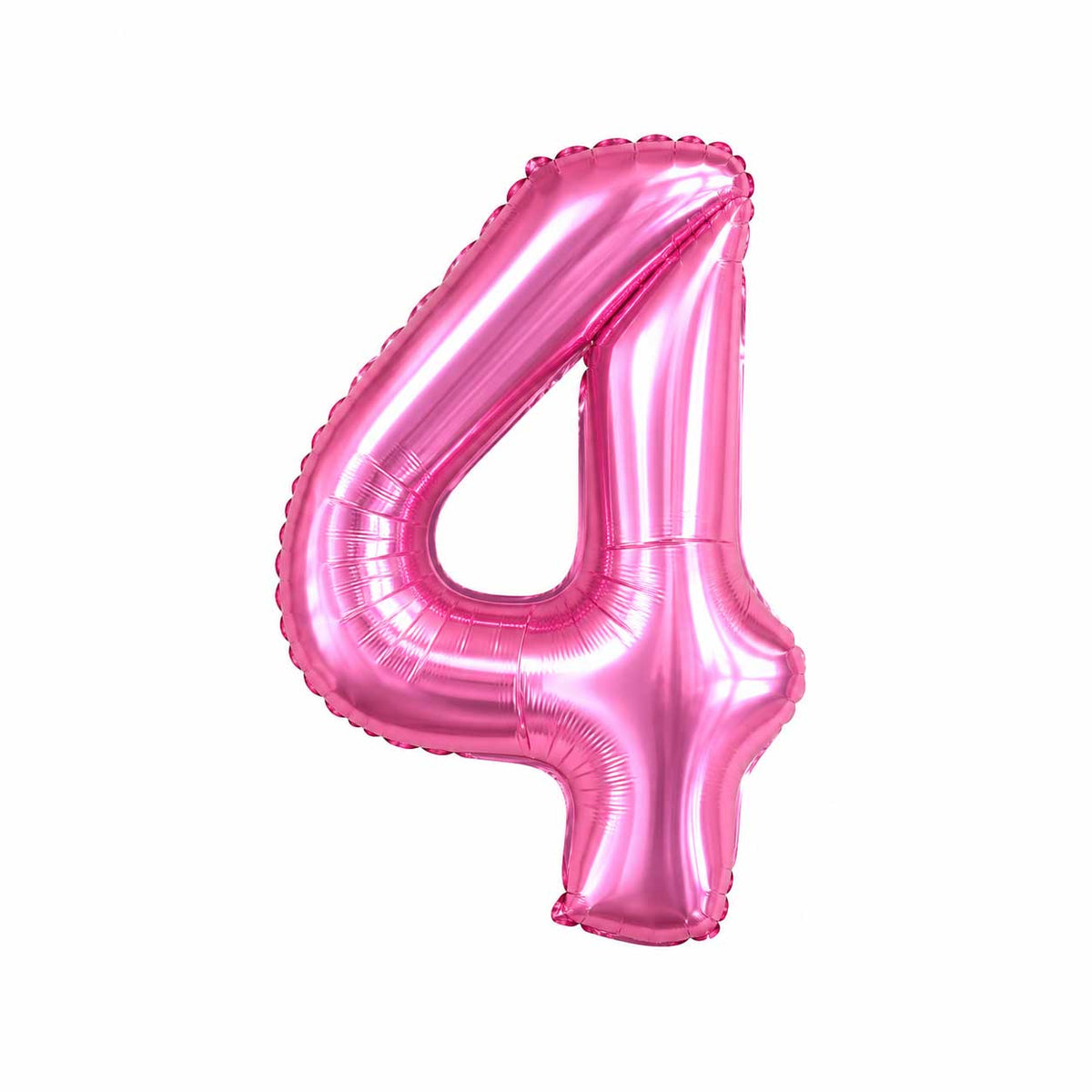 Globos De Números De Gelatina Rosado Para Cumpleaños