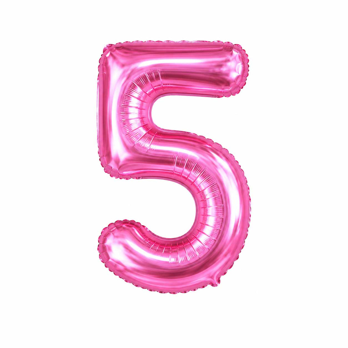 Globos De Números De Gelatina Rosado Para Cumpleaños