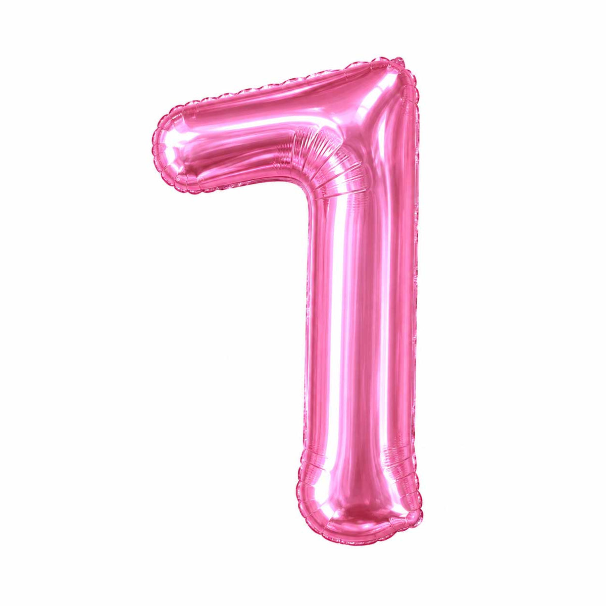 Globos De Números De Gelatina Rosado Para Cumpleaños