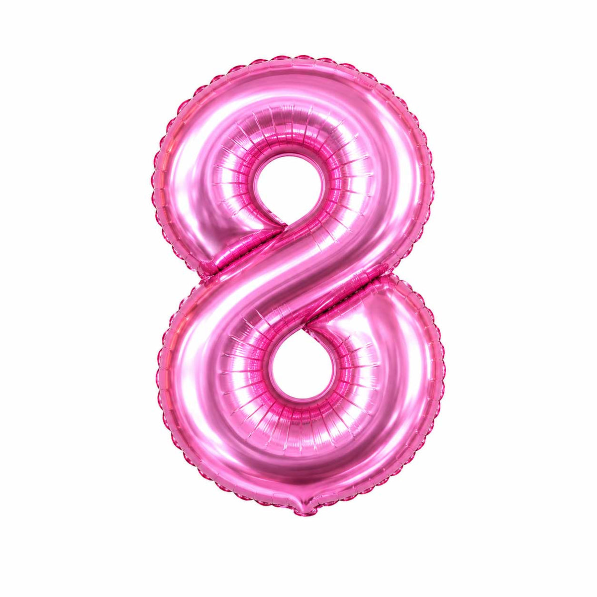 Globos De Números De Gelatina Rosado Para Cumpleaños