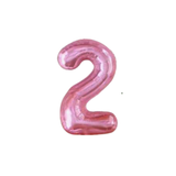 Globos De Números De Gelatina Rosado Para Cumpleaños - Moxy Pet Box