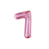 Globos De Números De Gelatina Rosado Para Cumpleaños - Moxy Pet Box
