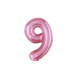 Globos De Números De Gelatina Rosado Para Cumpleaños - Moxy Pet Box