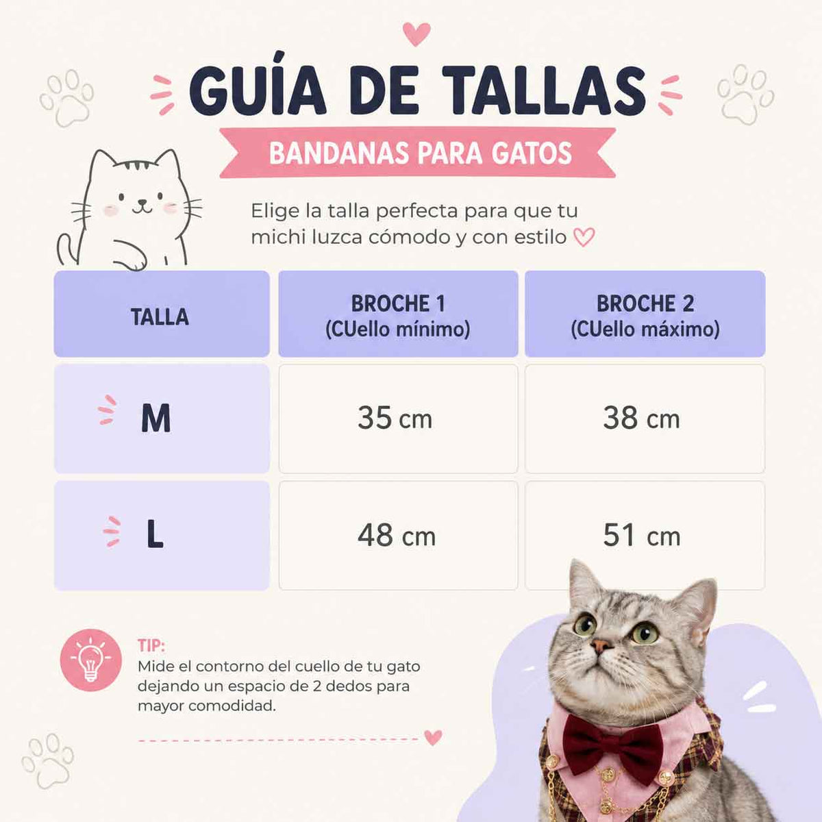 Bandana De Etiqueta Humita Roja y Burdeo - Gala Para Gatos