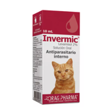 Invermic Solución Oral Desparasitante Para Gatos - Moxy Pet Box
