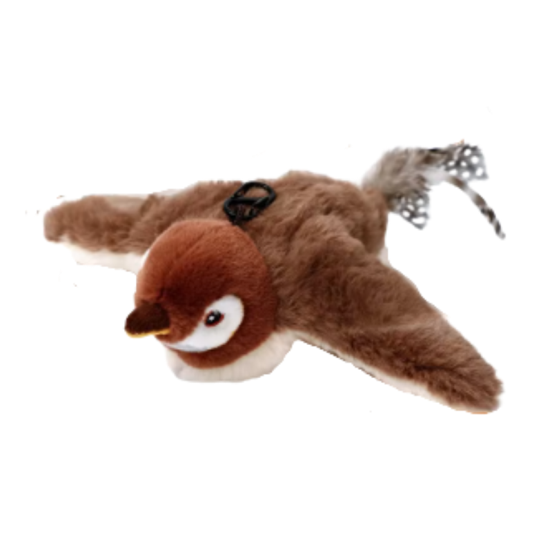 Juguete Interactivo Con Forma De Pájaro Para Gatos Con Sonido Real - Moxy Pet Box