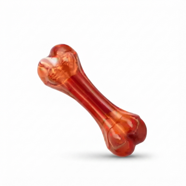 Juguete Para Perro De Hueso Rojo