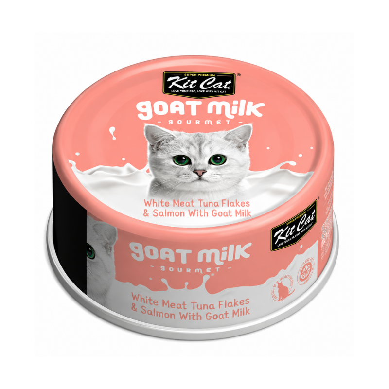 Kit Cat Goat Milk Gourmet Atún Y Salmón 70 g