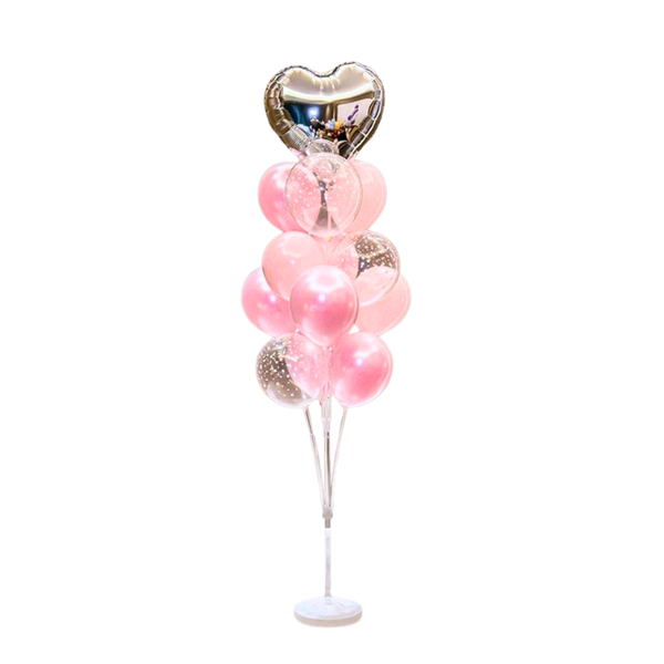 Kit De Decoración De Globos Rosado 16 Piezas - Moxy Pet Box