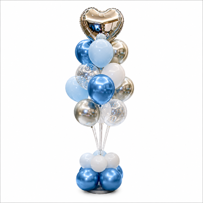 Kit De Decoración De Globos Azul 16 Piezas