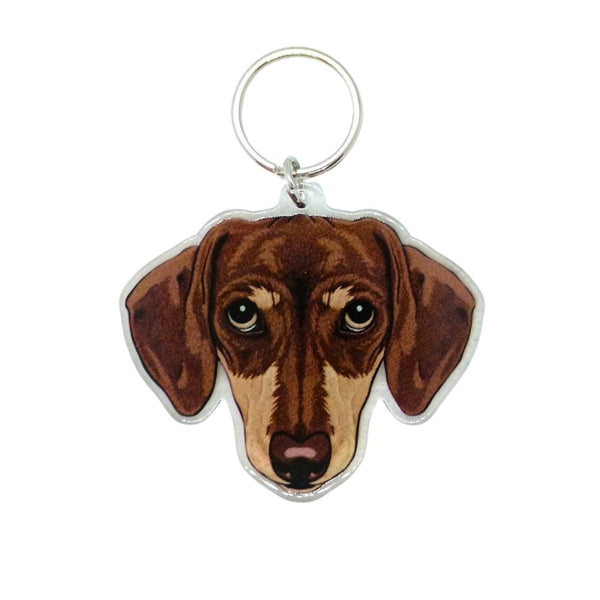 Llavero De Perro Salchicha - Moxy Pet Box