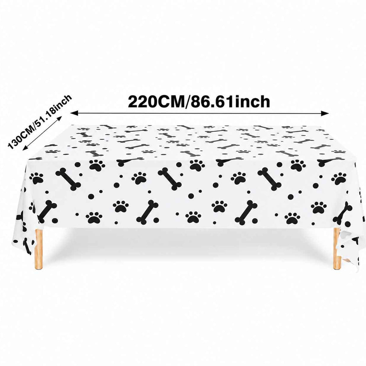 Mantel Temático De Cachorro Para Fiesta De Cumpleaños