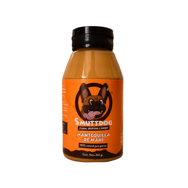 Mantequilla De Maní Smuttdog Snack Natural Para Perros - Moxy Pet Box 