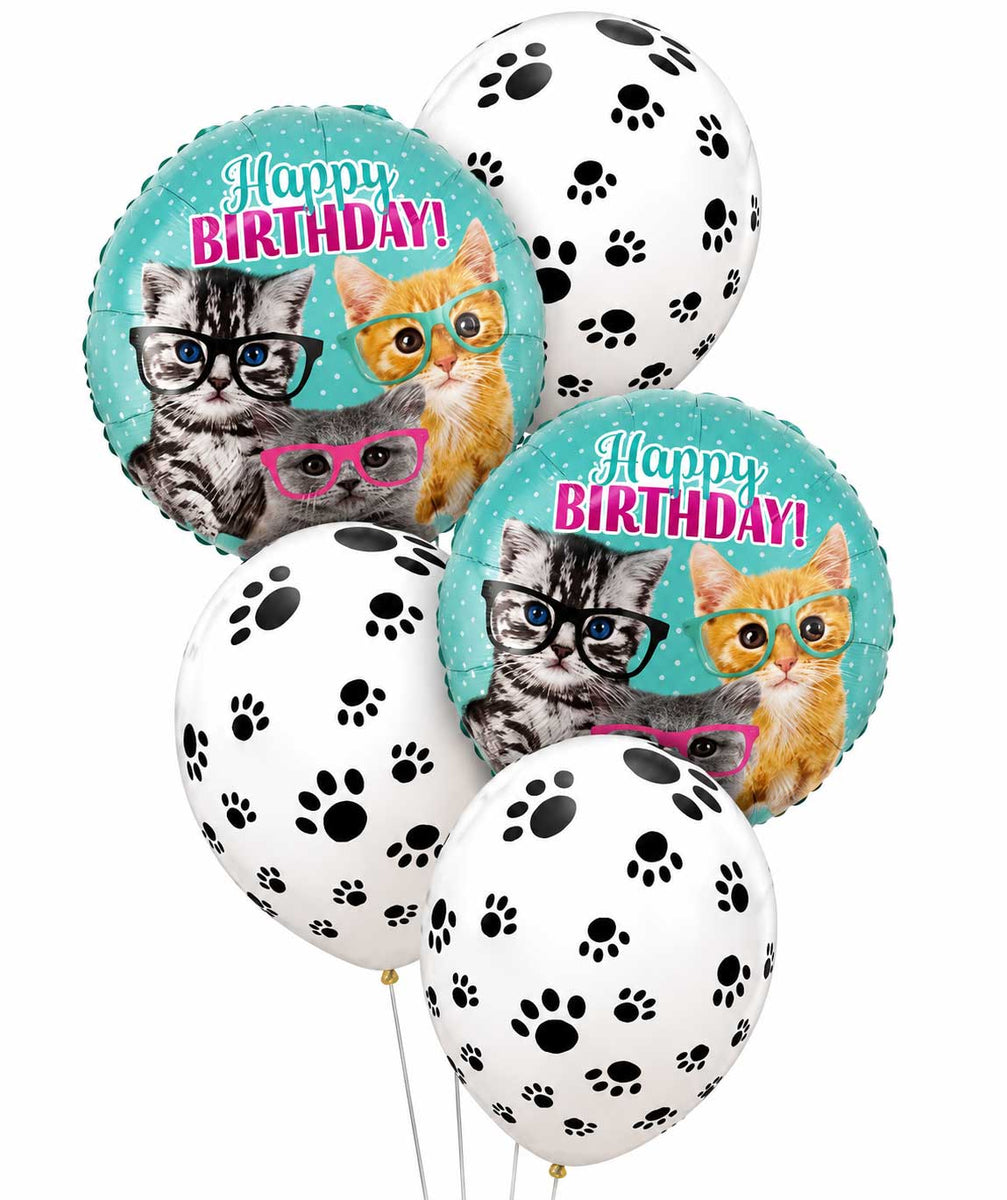 Pack De Globos De Cumpleaños - Azul