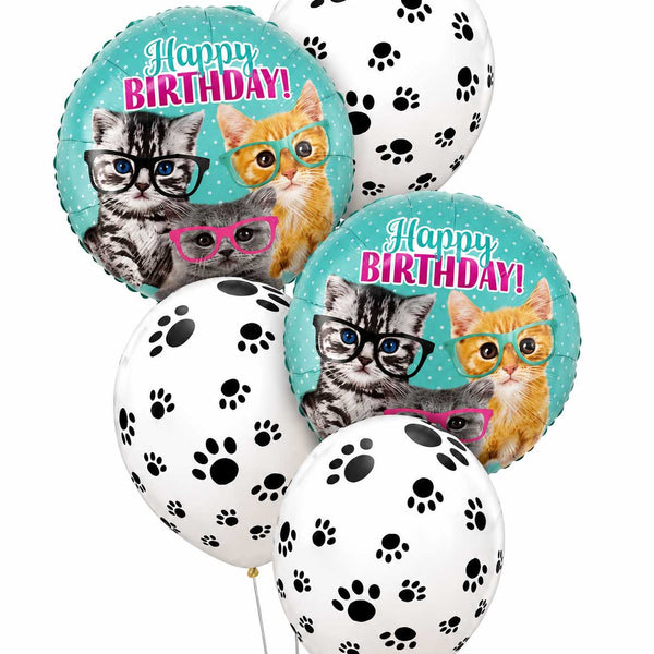 Pack De Globos De Cumpleaños - Azul