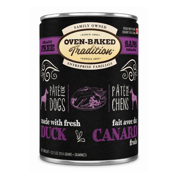 Paté De Pato Grain Free Perro 354 g Oven Baked Tradition