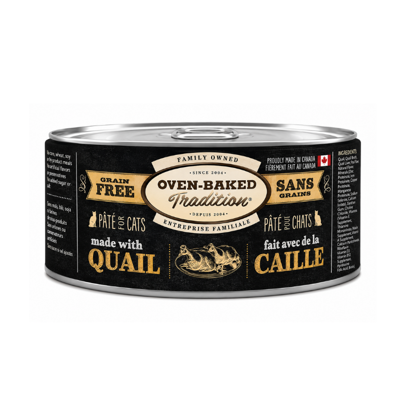Paté De Codorniz Grain Free Gato 156 g Oven Baked Tradition