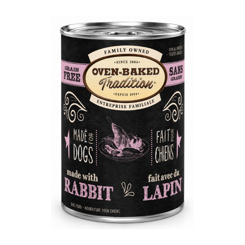 Paté De Conejo Grain Free Perro 354 g Oven Baked Tradition