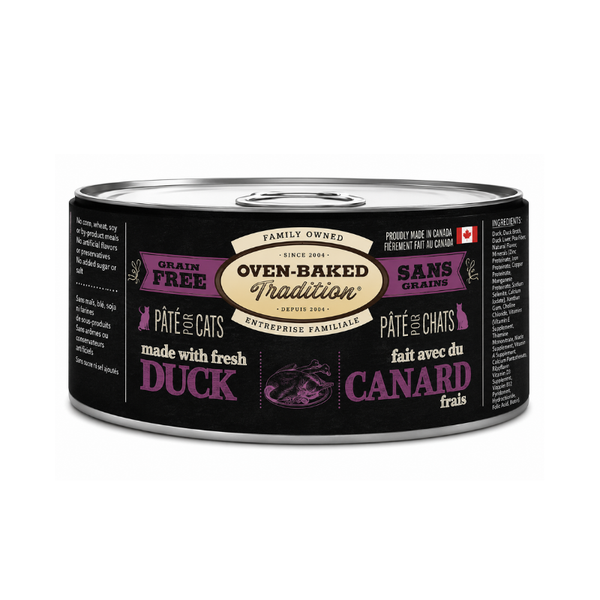 Paté De Pato Grain Free Gato 156 g Oven Baked Tradition