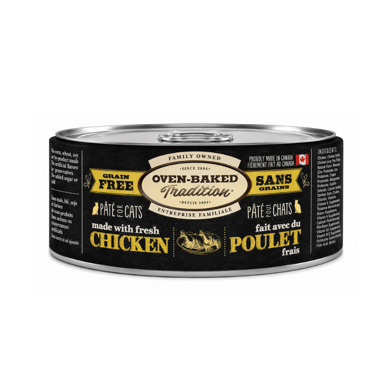 Paté De Pollo Grain Free Gato 156 g Oven Baked Tradition