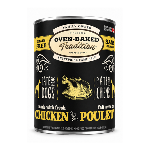 Paté De Pollo Grain Free Perro 354 g Oven Baked Tradition