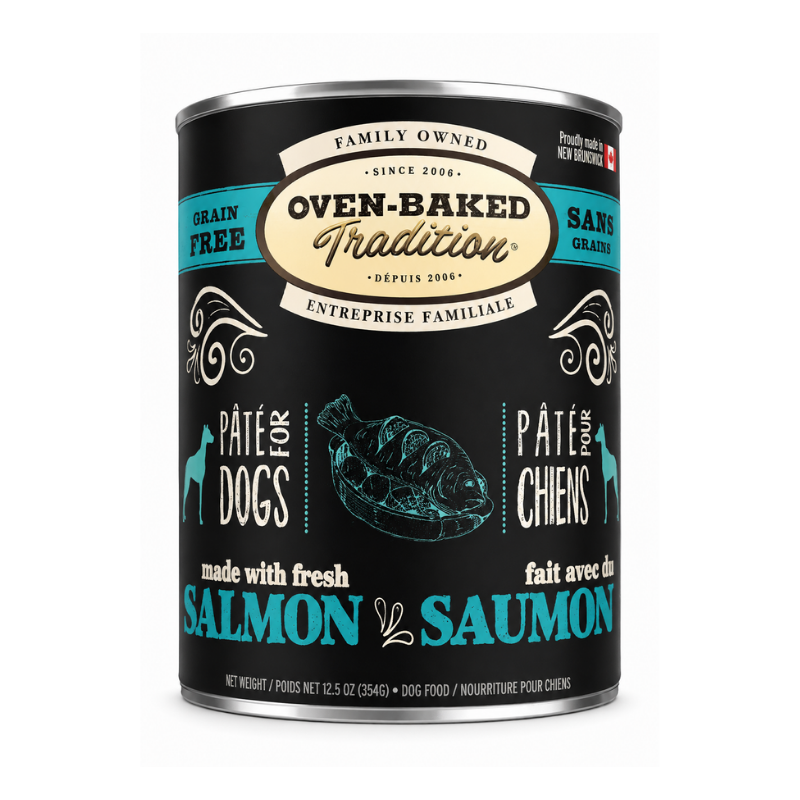 Paté De Salmón Grain Free Perro 354 g Oven Baked Tradition